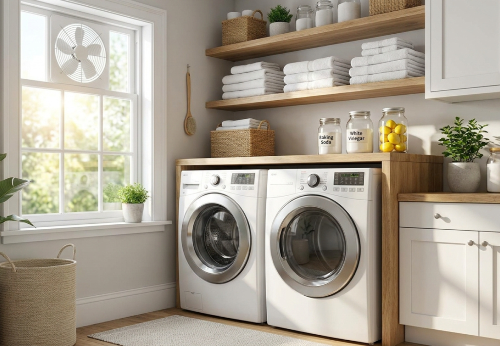 How to Get Rid of Mildew Smell in Your Laundry Room