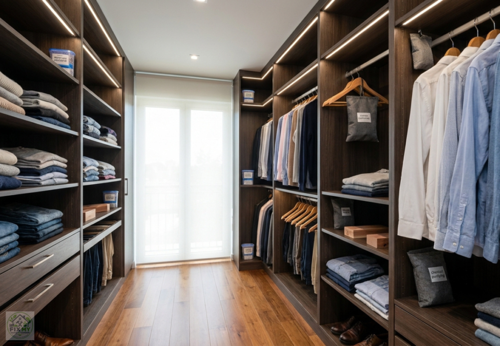 How to Prevent Moisture in Closets