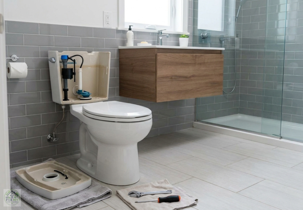 How to Fix a Running Toilet