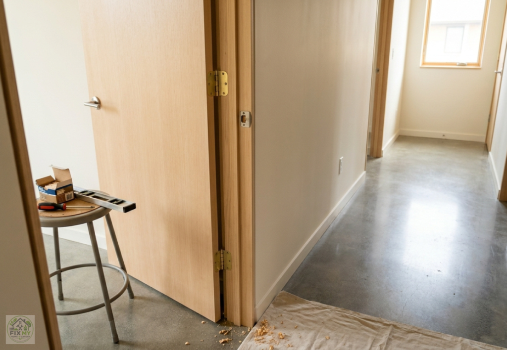 How to Fix a Door That Won't Close Properly