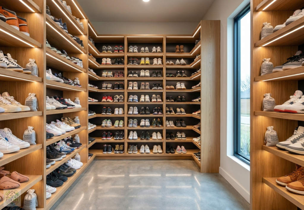 How to Keep Shoes from Smelling in Closets
