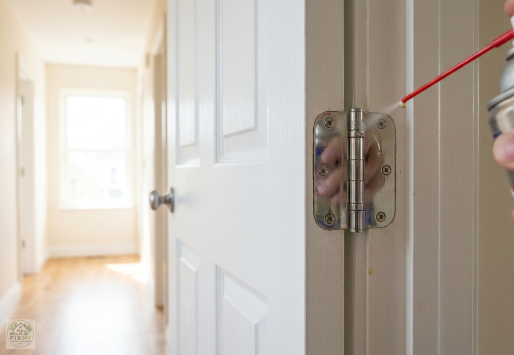 How to Fix a Squeaky Door