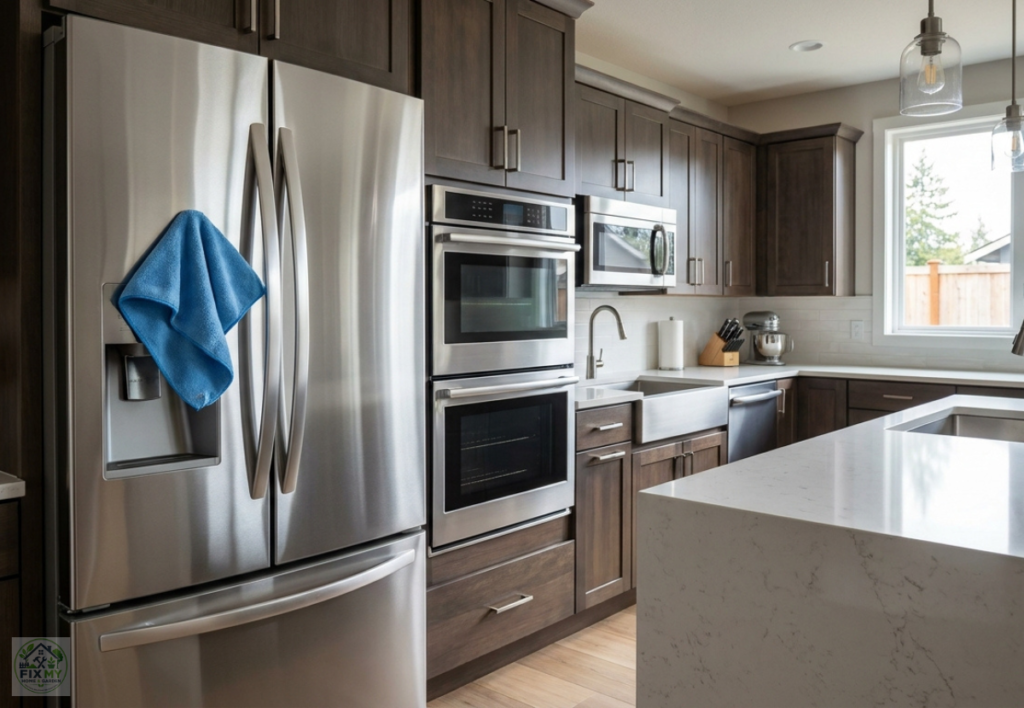 How to Clean Stainless Steel Appliances Properly