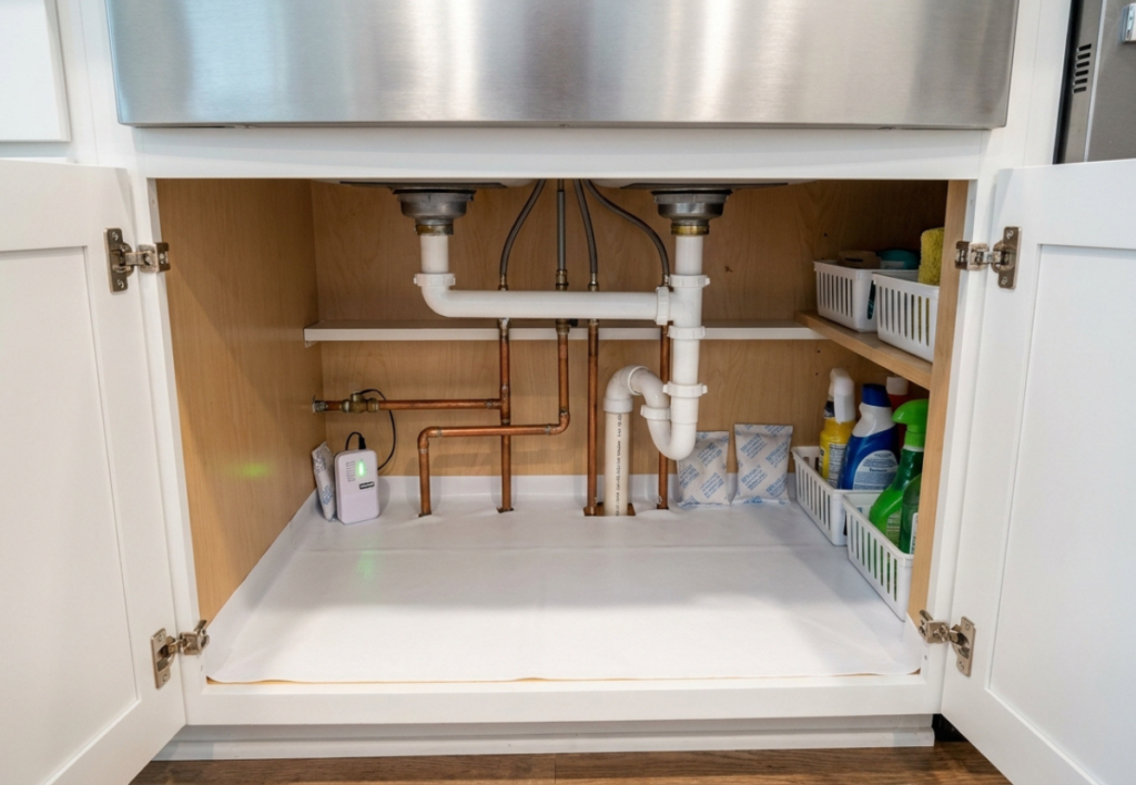 How to Prevent Water Damage Under Kitchen Sinks
