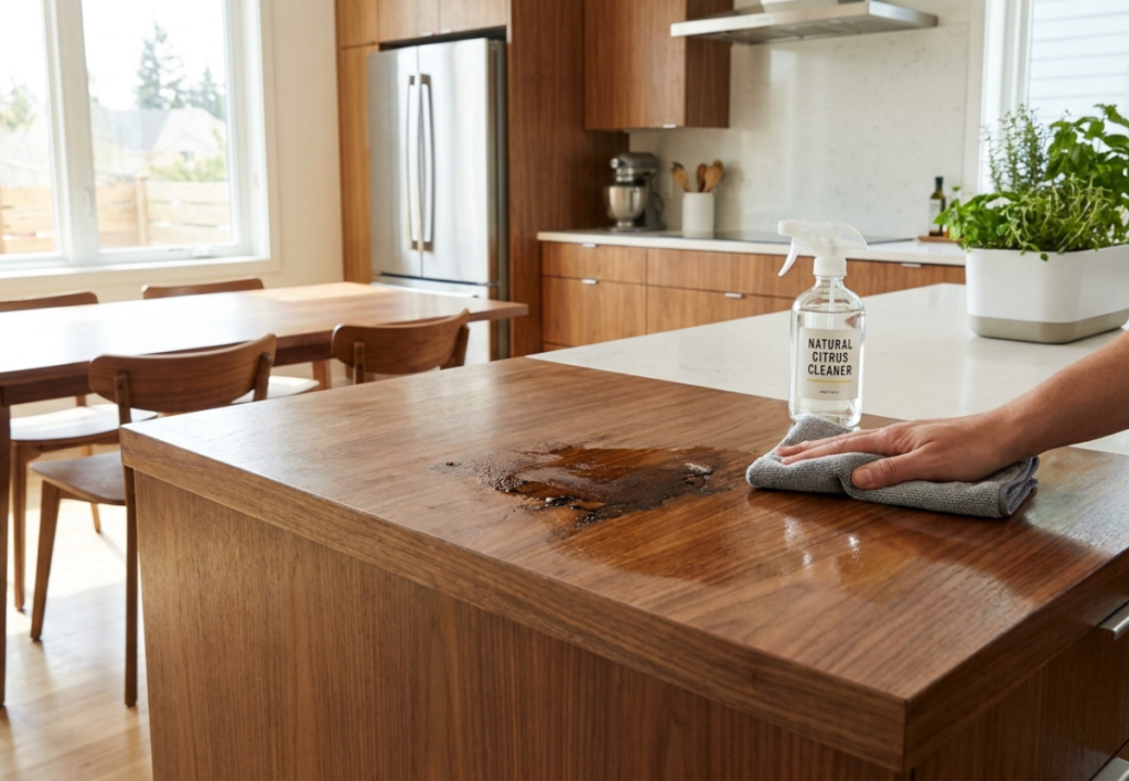 How to Remove Sticky Residue from Cabinets and Furniture
