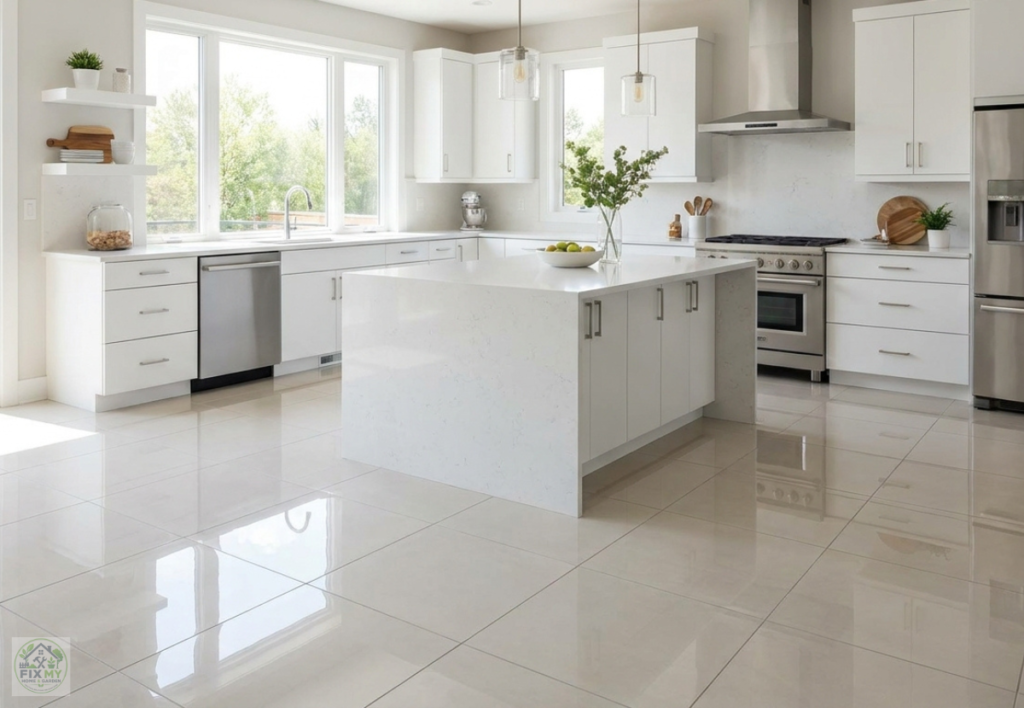 How to Clean Porcelain Tile Floors