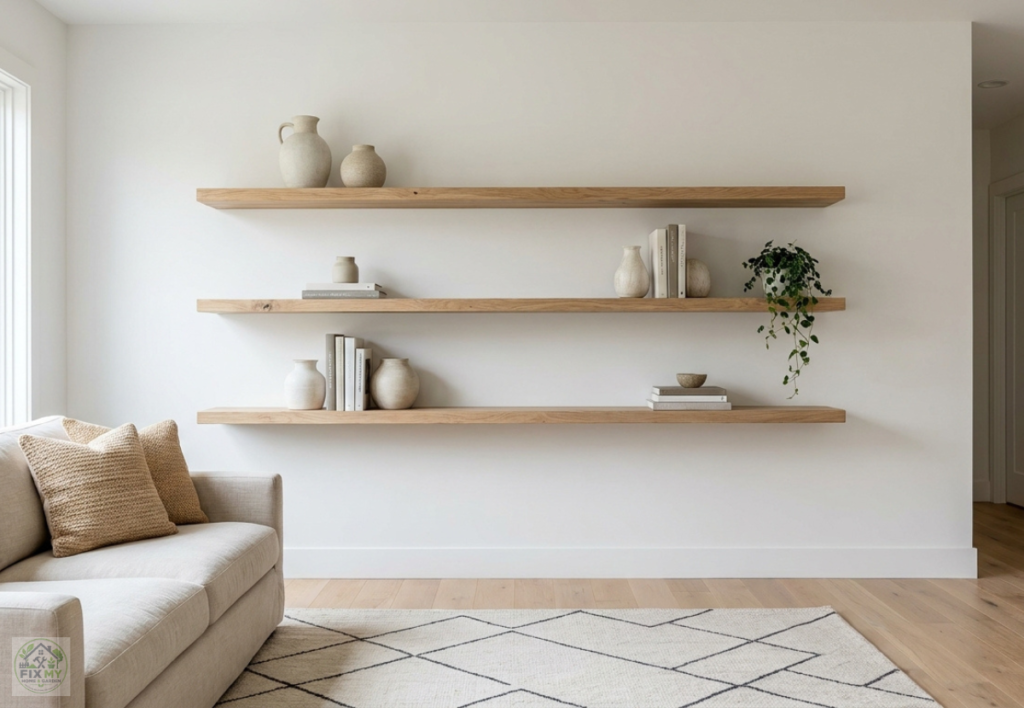 How to Install Floating Shelves