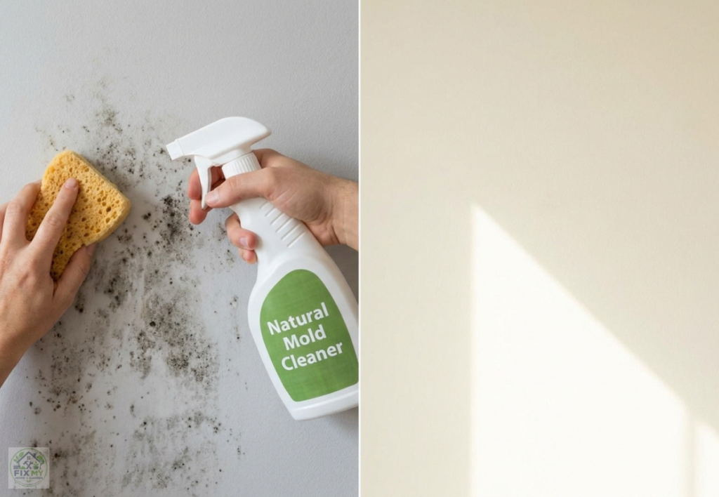 How to Remove Mold Stains from Walls
