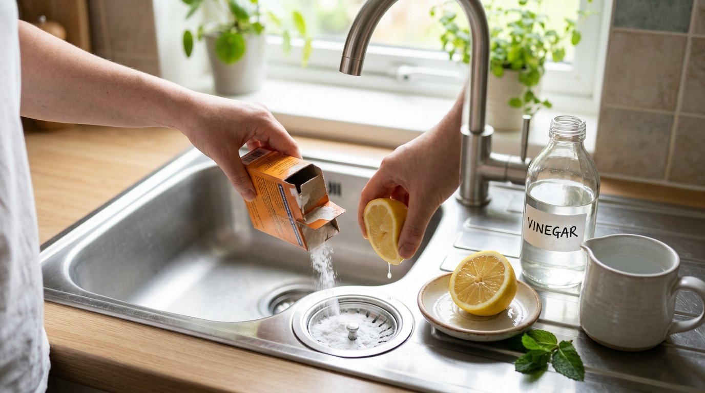 How to Eliminate Drain Odors Naturally