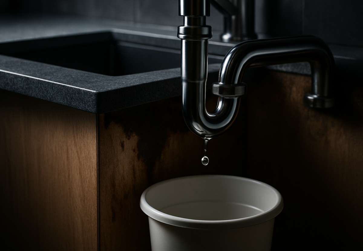 Kitchen sink moisture - Your Kitchen Sink Is Leaking Silently: How to Detect and Eliminate Moisture Damage Today