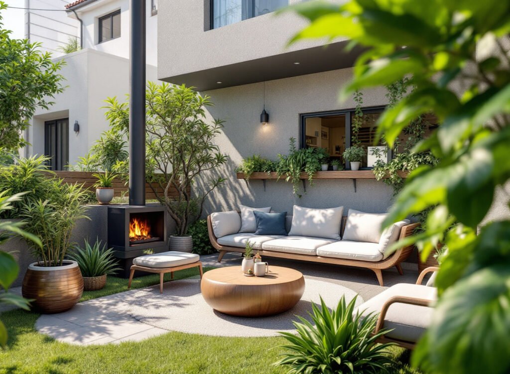 Small backyard ideas - Unleash Potential: Expanding Visual Space in Your Backyard
